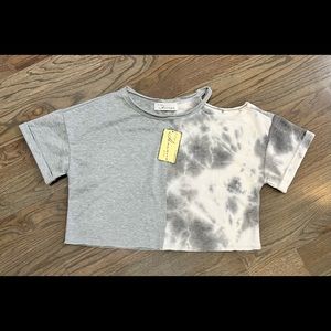 NWT Vintage Havana ONE Shoulder Cut Out Top!